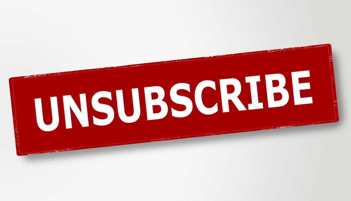 cancel unwanted subscriptions